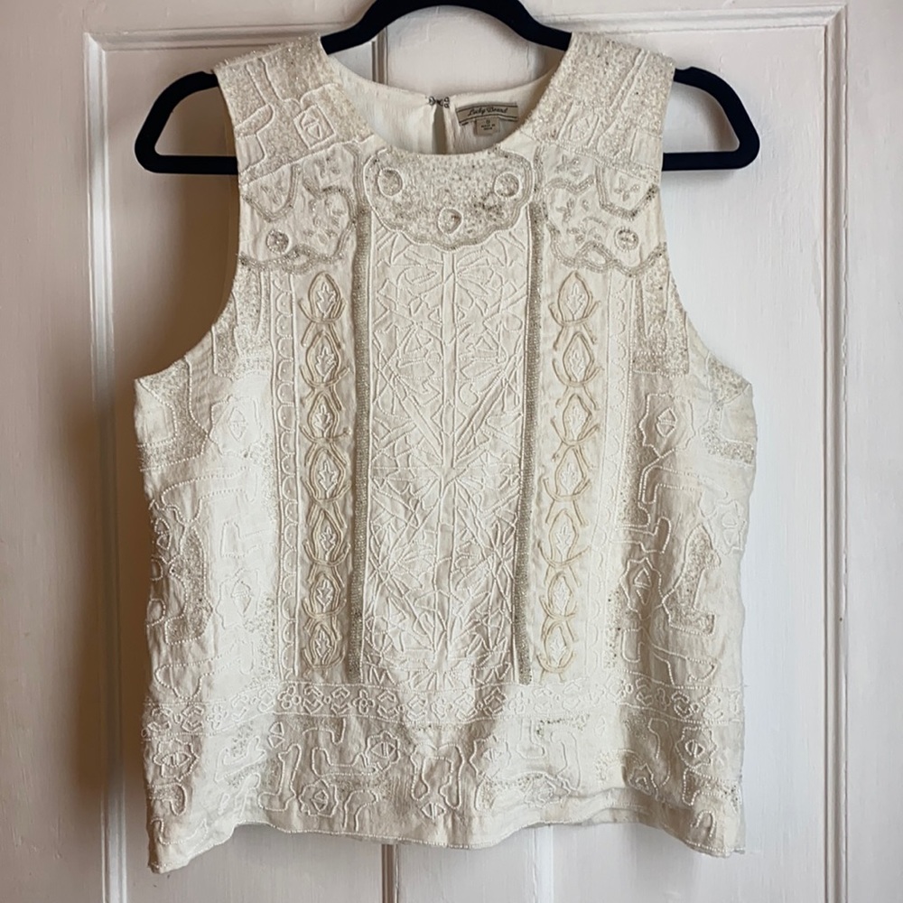 Allover Beaded Tank